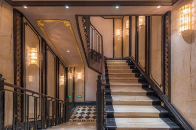 Introduction to the size of marble stairs